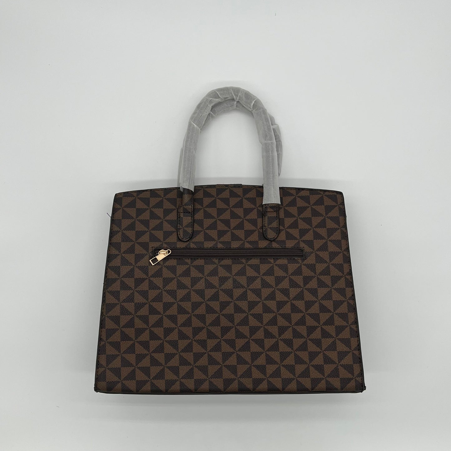 brown handbag